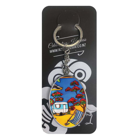 Jo May - Caravan - Resin Keyring