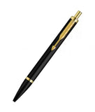 Parker Latitude Matte Black Ball Pen With Gold Trim