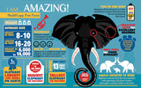 MaDD Capp Jigsaw Puzzle - I AM ELEPHANT - 300 Piece