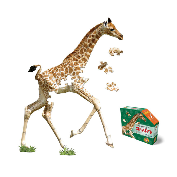 MaDD Capp Jigsaw Puzzle - I AM LIL GIRAFFE - 48 Piece