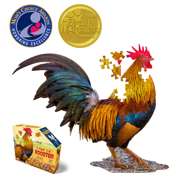 MaDD Capp Jigsaw Puzzle - I AM LIL ROOSTER - 100 Piece