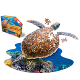 MaDD Capp Jigsaw Puzzle - I AM LIL SEA TURTLE - 100 Piece