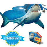 MaDD Capp Jigsaw Puzzle - I AM LIL SHARK - 100 Piece