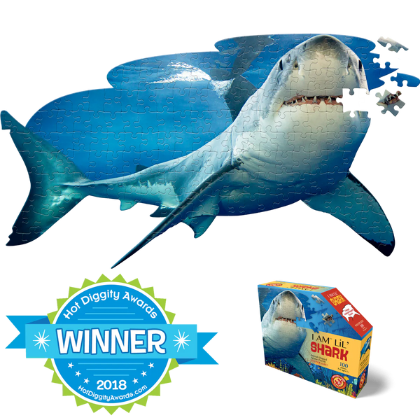 MaDD Capp Jigsaw Puzzle - I AM LIL SHARK - 100 Piece