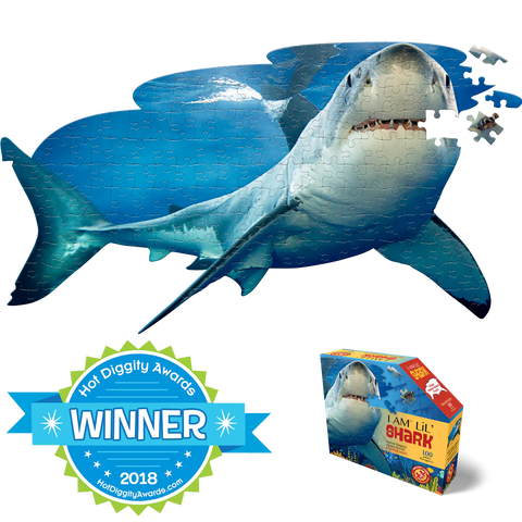 MaDD Capp Jigsaw Puzzle - I AM LIL SHARK - 100 Piece