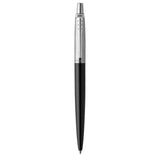 Personalised Parker Jotter Bond Street Black Chrome Colour Trim Ballpoint Pen