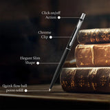 Parker Classic Matte Black Ball Pen With Chrome Trim