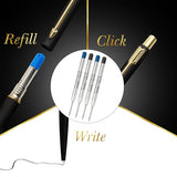 Parker Classic Matte Black Ball Pen With Gold Trim