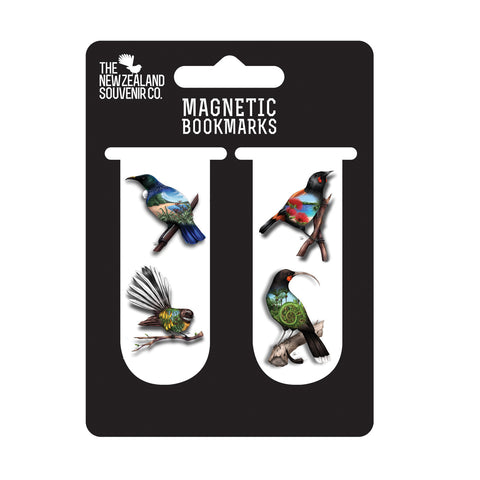 Sophie Blokker Native Birds Set of 2 Magnetic Bookmarks - Set 1