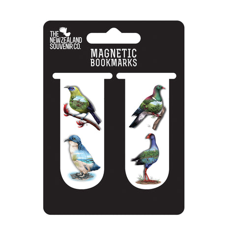 Sophie Blokker Native Birds Set of 2 Magnetic Bookmarks - Set 2