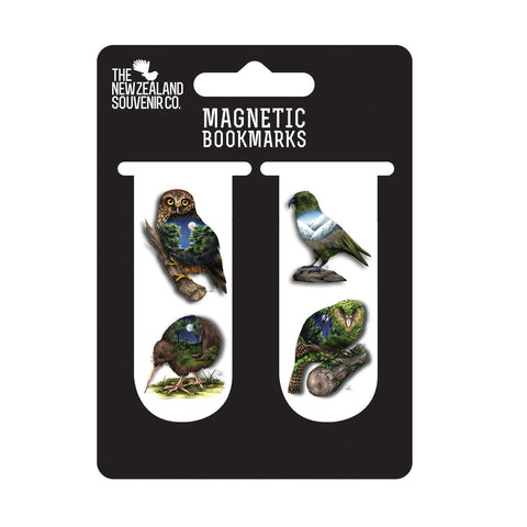 Sophie Blokker Native Birds Set of 2 Magnetic Bookmarks - Set 3