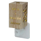 Beautiful Journey Wood Night Light