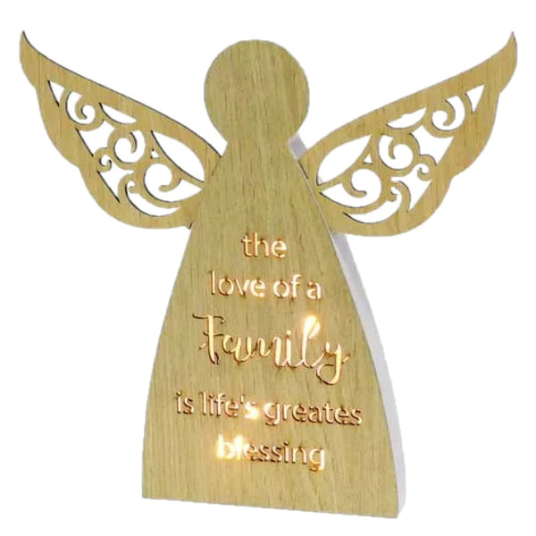 Starlight Angel Plaque LED - FAMILY
