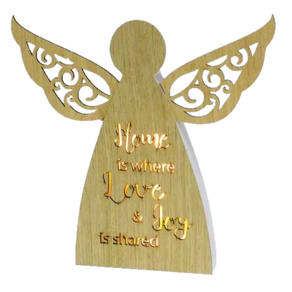 Starlight Angel Plaque LED - HOME