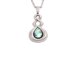 Kiwicraft Small Paua Twist Pendant with Box