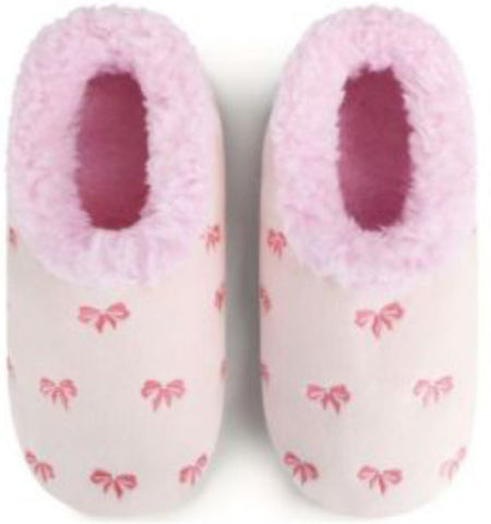 Slumbies - Women's Medium Bow Utiful Pink Foot Covering