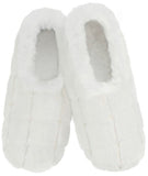 Slumbies - Women's Large Ok Square Cream Foot Covering