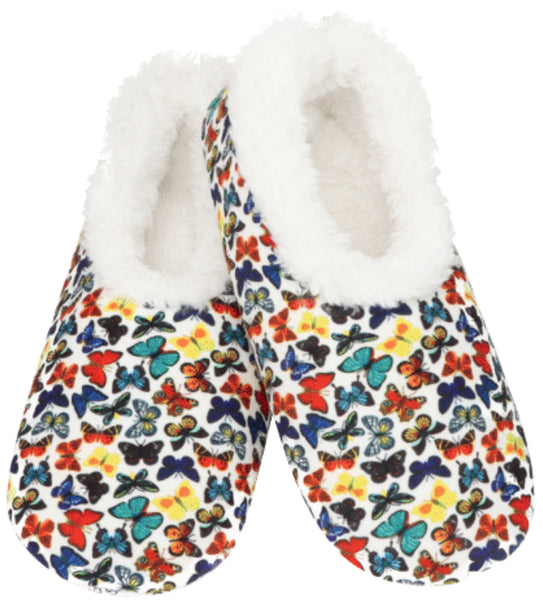 Slumbies - Women's Large Butterfly Print Foot Covering