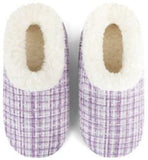 Slumbies - Women's Medium Sparkle Tweed Purple Foot Covering