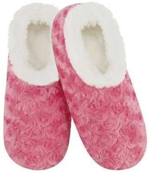 Slumbies - Women's Small Spring Rose Pink Foot Covering