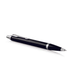 Parker IM Black Chrome Trim Ballpoint Pen