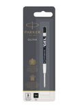 Parker Quinkflow Gel Pen Black Refill - Medium Tip