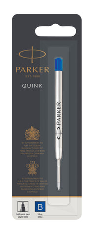 Parker Quinkflow Ballpoint Pen Blue Refill - Broad Tip