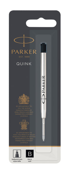 Parker Quinkflow Ballpoint Pen Black Refill - Broad Tip