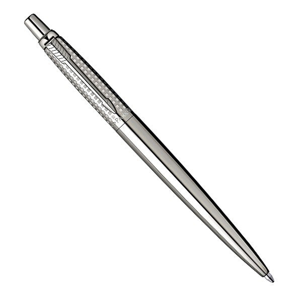 Parker Jotter Premium Shiny Stainless Steel Chiselled Ball Point