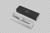 Parker Jotter XL Monochrome Stainless Steel Chrome Trim Ballpoint Pen