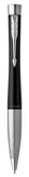 Parker Urban Muted Black Chrome Trim Twist Ballpoint Pen