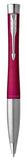 Parker Urban Vibrant Magenta Chrome Trim Twist Ballpoint Pen