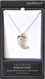 RARAUHE NECKLACE (FERN) - EQUILIBRIUM SILVER PLATED