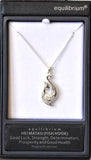 HEI MATAU NECKLACE FISH HOOK- EQUILIBRIUM SILVER PLATED