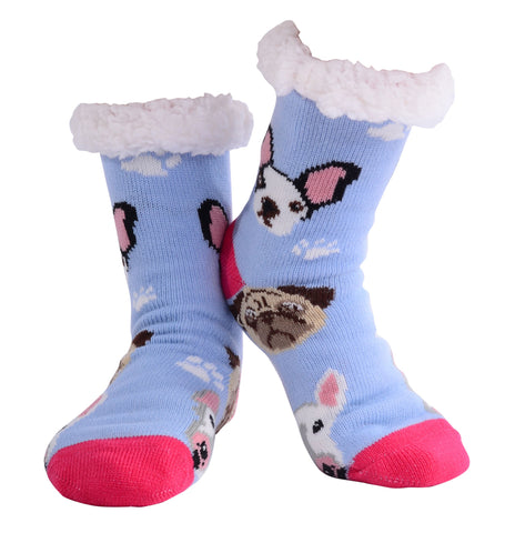 Nuzzles - Women's Pooch - Blue Foot Covering
