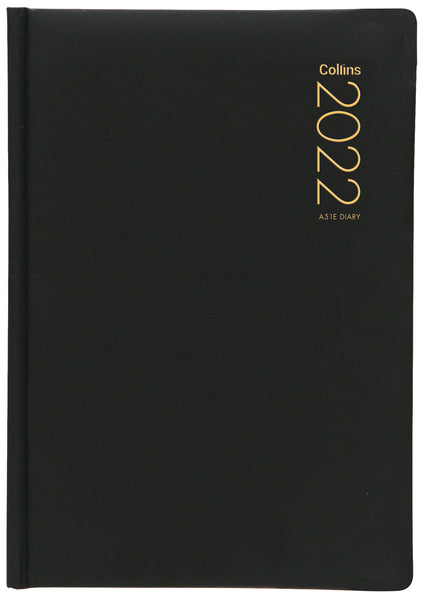 COLLINS DIARY A51E BLACK EVEN YEAR