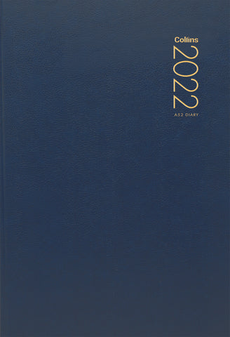 COLLINS DIARY A52 NAVY EVEN YEAR