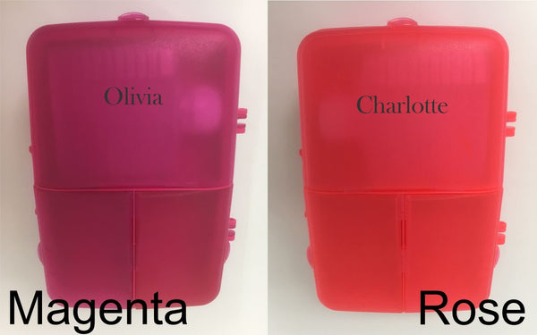 !!! Personalised Sistema Lunch Box 2 Ltr Magenta & Rose was $20.00 now $15.00