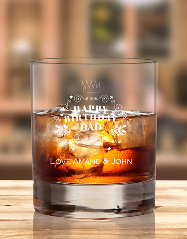 Personalised Glasses For Dad