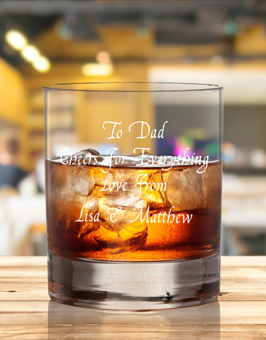 Personalised Glasses For Dad