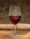 Personalised Glasses For Mum