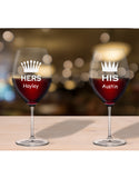 Personalised Glasses For Her & His