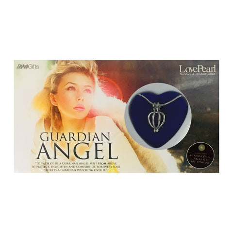 GUARDIAN ANGEL - LOVE PEARL NECKLACE & PENDANT GIFTSET