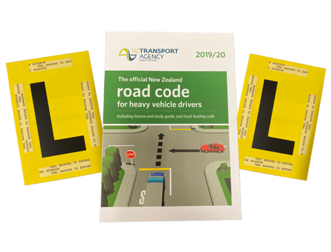 ROAD CODE FOR HEAVY VEHICLE WITH LEARNERS "L" PLATE - LATEST EDITION