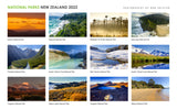 NEW ZEALAND NATIONAL PARKS CALENDARS 2024