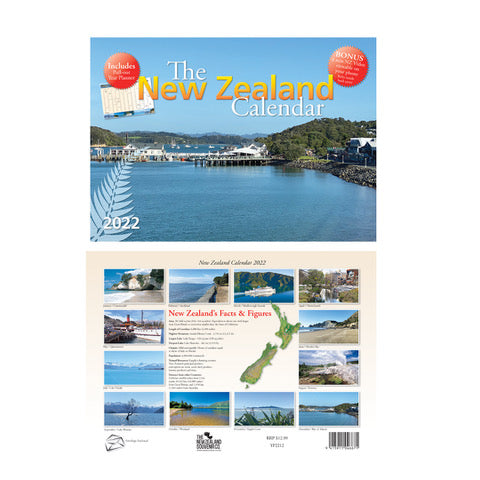 THE NZ SOUVENIR - NEW ZEALAND CALENDAR 2024