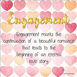 Engagement Enlightened Wishes LED Block