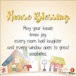 House Blessing Enlightened Wishes LED Block