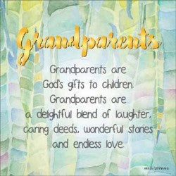 Grandparents Enlightened Wishes LED Block