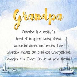 Grandpa Enlightened Wishes LED Block